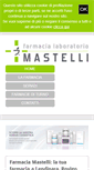 Mobile Screenshot of farmaciamastelli.it