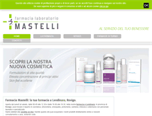 Tablet Screenshot of farmaciamastelli.it